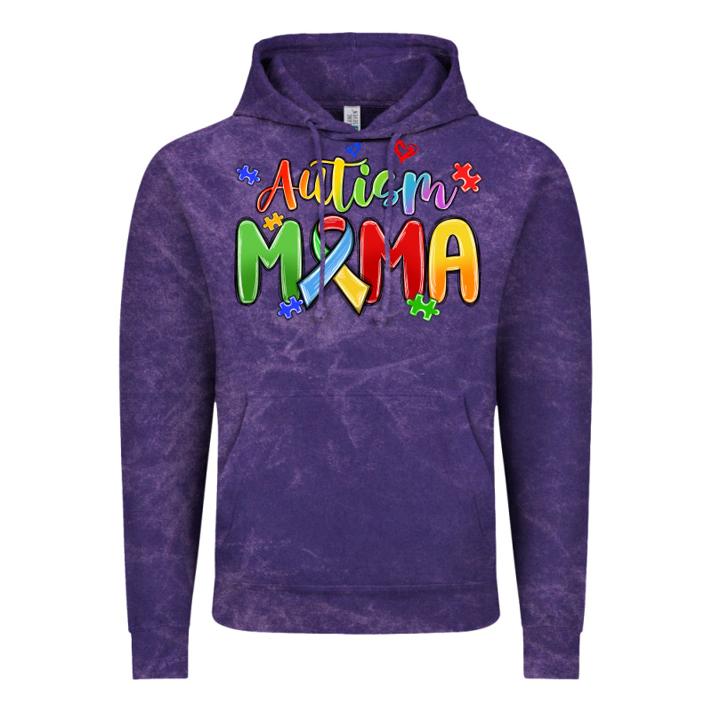 Autism Mama Vintage Hoodie by MaliasSmallBusiness | Teevron