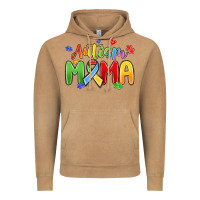 Vintage Camel autism mama Vintage Hoodie - MaliasSmallBusiness