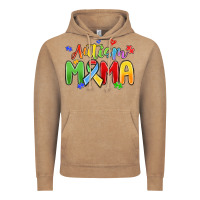 Vintage Coffee autism mama Vintage Hoodie - MaliasSmallBusiness