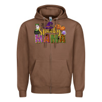 Chestnut spooky mama Zipper Hoodie - CowGirlArtShop