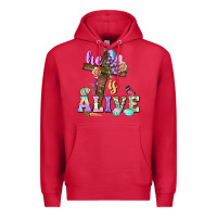 Cardinal He is alive Easter Day Premium Hoodie - CowGirlArtShop