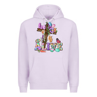 Lilac He is alive Easter Day Premium Hoodie - CowGirlArtShop