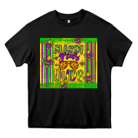 Black mardi gras dude Heavy Core Tee - Artiststas