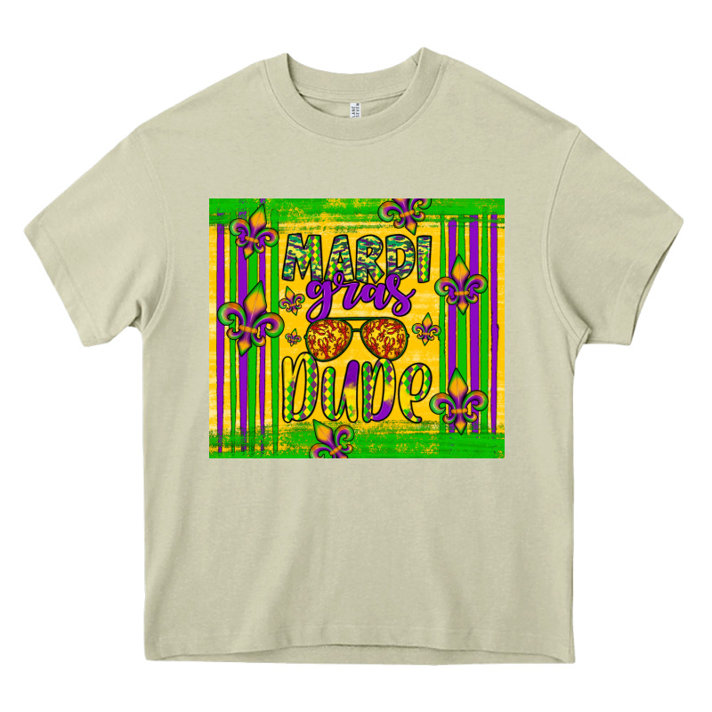 Mardi Gras Dude Heavy Core Tee by Artiststas | Teevron