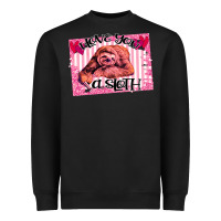 Black Valentine Sloth Heavyweight Sweatshirt - Bettercallsaul