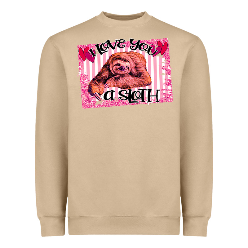 Valentine Sloth Heavyweight Sweatshirt by Bettercallsaul | Teevron