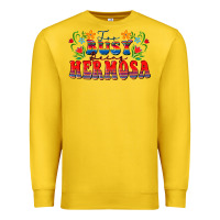 Lemon Too busy being hermosa Premium Sweatshirt - FaDigitalArtStudio