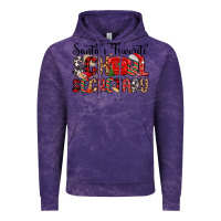 Cloud Purple santa s favorite coffee school secretary Vintage Hoodie - MaliasSmallBusiness