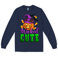 Navy Wicked cute Long Sleeve Tee - Artiststas