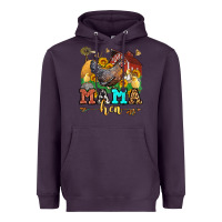 Plum mama hen western olivia Heavyweight Hoodie - OliviaCreatesArt