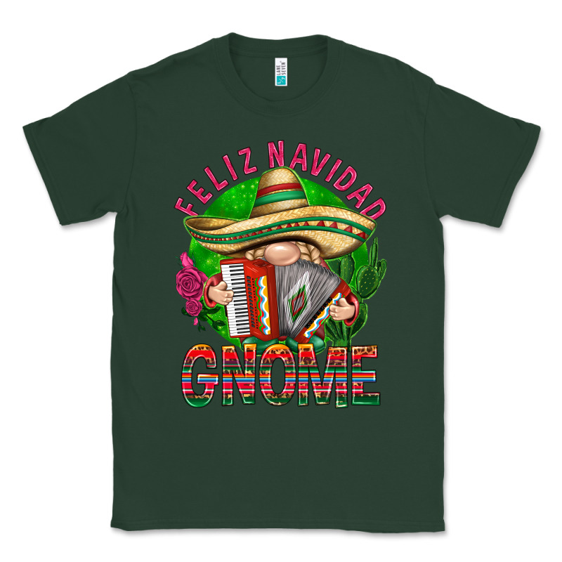 Feliz Navidad Gnome Classic Tee by NancyCooperArtShop | Teevron