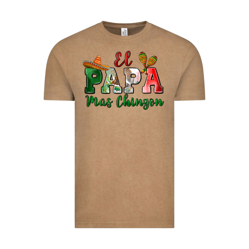 El Papa Mas Chingon Vintage Tee by MaliasSmallBusiness | Teevron