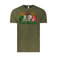 Vintage Olive el papa mas chingon Vintage Tee - MaliasSmallBusiness