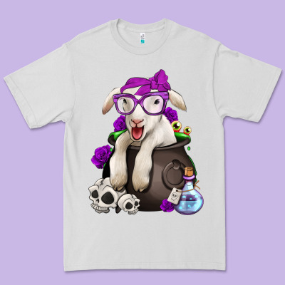 Funny Halloween Lamb Premium Tee Designed By Jasminsmagicworld
