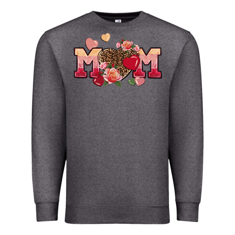 Valentine's Day Mom Premium Sweatshirt by FaDigitalArtStudio | Teevron