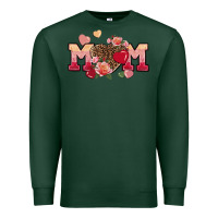 Sports Green Valentine's Day mom Premium Sweatshirt - FaDigitalArtStudio