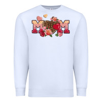 White Valentine's Day mom Premium Sweatshirt - FaDigitalArtStudio