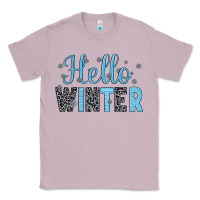 Lilac hello winter Classic Tee - JahusDesignShop