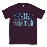 Plum hello winter Classic Tee - JahusDesignShop