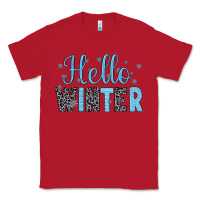 Red hello winter Classic Tee - JahusDesignShop