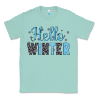 Seafoam hello winter Classic Tee - JahusDesignShop
