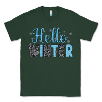 Sports Green hello winter Classic Tee - JahusDesignShop