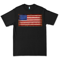Black American flag Premium Tee - JahusDesignShop