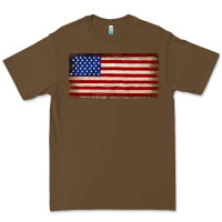 Cacao American flag Premium Tee - JahusDesignShop