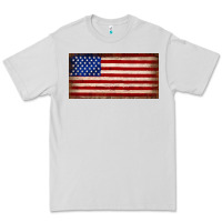 Dove Grey American flag Premium Tee - JahusDesignShop