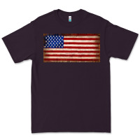 Plum American flag Premium Tee - JahusDesignShop