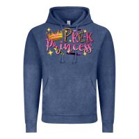 Vintage Denim pre k princess Vintage Hoodie - NancyCooperArtShop