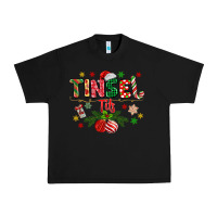 Black tinsel tits Urban Heavy Tee - MaliasSmallBusiness