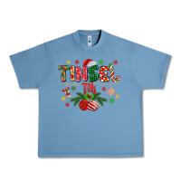 Pebble Blue tinsel tits Urban Heavy Tee - MaliasSmallBusiness