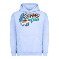 Pigment Grape Ice Summer Vibes Urban Hoodie - CowhideDigitalArt