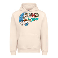 Sandshell Summer Vibes Urban Hoodie - CowhideDigitalArt
