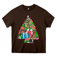 Chocolate Brown arrowhead christmas gifts Heavy Core Tee - AdoDesignShop