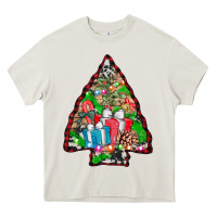 Cream arrowhead christmas gifts Heavy Core Tee - AdoDesignShop