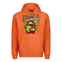 Carrot Fiesta gnome with tacos Mexico Premium Hoodie - HowdyJamesFarm