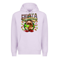 Lilac Fiesta gnome with tacos Mexico Premium Hoodie - HowdyJamesFarm