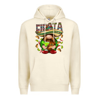 Sandshell Fiesta gnome with tacos Mexico Premium Hoodie - HowdyJamesFarm