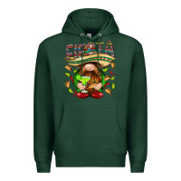 Sports Green Fiesta gnome with tacos Mexico Premium Hoodie - HowdyJamesFarm