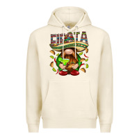 Tofu Fiesta gnome with tacos Mexico Premium Hoodie - HowdyJamesFarm