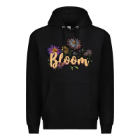 Black bloom Premium Hoodie - JahusDesignShop