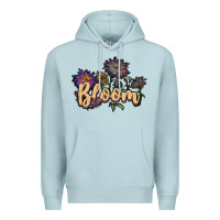 Blue Mist bloom Premium Hoodie - JahusDesignShop