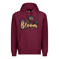 Burgundy bloom Premium Hoodie - JahusDesignShop