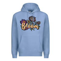 Colony Blue bloom Premium Hoodie - JahusDesignShop