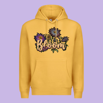 Bloom Premium Hoodie Designed By Jahusdesignshop