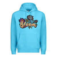 Ocean Blue bloom Premium Hoodie - JahusDesignShop