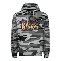 Slate Camo bloom Premium Hoodie - JahusDesignShop