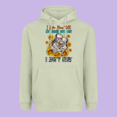I Love You Till My Lungs Give Out Heavyweight Hoodie Designed By Oliviacreatesart